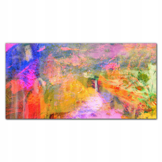 Foto-obrazové sklo moderné umenie 140x70 cm