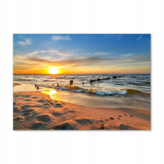 Foto obrázok sklo Sunset Beach 100x70