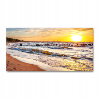 Foto obrázok sklo Sunset Beach 140x70