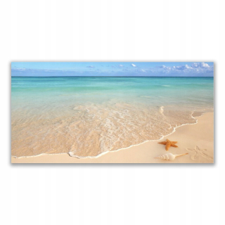 Foto -camera akryl 140x70 Beach Starfish Landscape