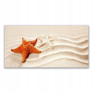 Foto -camera akryl 140x70 Sand Starfish Beach