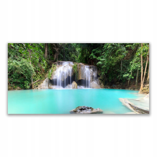 Foto -camera akryl 140x70 Waterfall Lake Nature