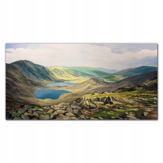 Foto -Screen 120x60 Lake Mountains Landscape