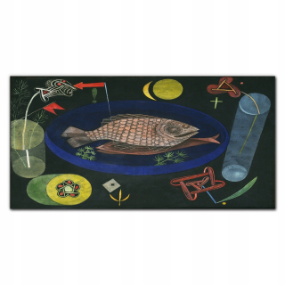 Foto -creen 120x60 okolo Fish Paul Klee