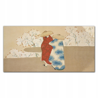Wall Photo Box 120x60 Trees People