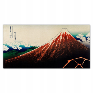 Foto -grafik s grafikou 120x60 Mountain neba