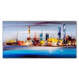 Foto -wall photo -predpísaná 120x60 City Sea
