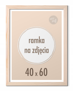Fotorámček - Jeden fotorámik Nice Stuff 60 x 40 cm