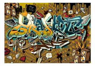 Nástenná maľba - cool! 350x245