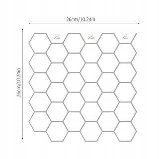FunLife 3D self -adhézny panel Glazing Cuisine P