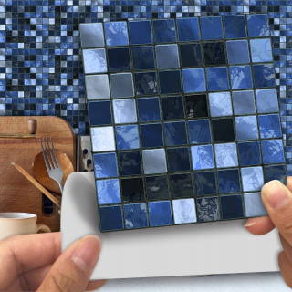 Funlife PVC Mosaic Nálepky na stenu Kuchyňa Kúpeľne