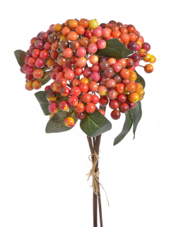 Dekoratívna pobočka Rowan Hawthorn kytica 5 ks