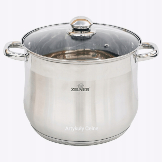 Hrniec, kastrol - Pot 13L 28cm Nerezová oceľ Indukčné + zadarmo