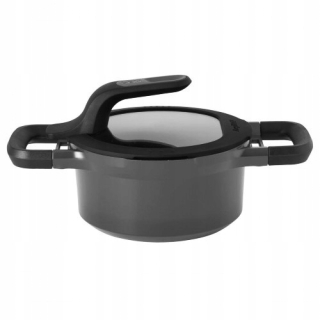 Hrniec, kastrol -  Berghoff Gem Gem Grey 16cm 1,5l Indukčné