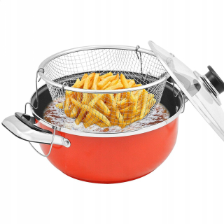 Hrniec, kastrol -  Hrniec pre čipy Pasta šišky Frantic