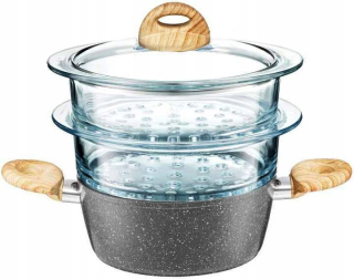 Naparovací hrniec - Dusená hrnca 2 SITA indukcia 20cm