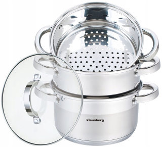 Naparovací hrniec - Steam Pot St 20cm Kvalita 3x3.1L