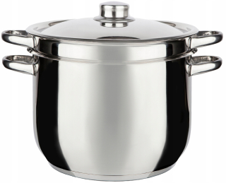 Hrniec, kastrol -  6L cestoviny hrniec s sitovej indukciu 22 cm plynu