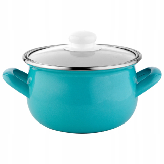 Hrniec, kastrol - Smaltovaný hrniec smaltovaný Capri Marine 22cm 5,3l