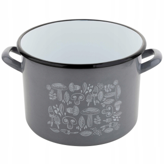 Hrniec, kastrol -  Smaltovaný hrniec smaltovaný Pleszew Porcini 6,25l