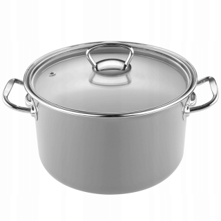 Hrniec, kastrol - Smaltovaný hrniec smaltovaný Primario Gray 20cm 4,1l