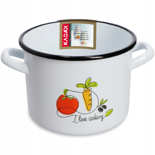 Hrniec, kastrol - High-vysoká veľký hrniec pre vývar 20cm 4,4 l