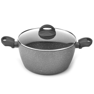 Hrniec, kastrol - Florina hrniec lávou dlažbou 2,4l Gray