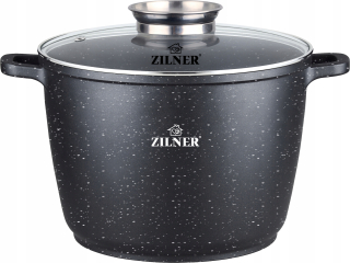 Hrniec, kastrol -  Pot Hlboké Marble Non-Stick 24cm Zilner 7009