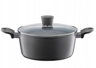 Hrniec, kastrol - Pot Loft Ambition 24cm 4,1l Qualalo Ston Coat