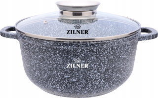 Hrniec, kastrol - Mramor pot 2.3l / 20cm Zilner 7072