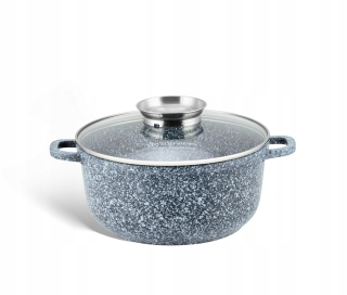 Hrniec, kastrol - Mramorový hrniec 6,8 L INDUKČNÝ EDENBERG 8006