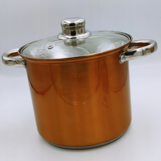 Hrniec, kastrol - Potop Nobile Zlatý 18 cm 3,8l
