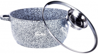 Hrniec, kastrol - Pot Ceramic Ceramic Mramorovanie 2,3L 4780 7739