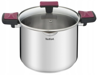 Hrniec, kastrol - Pot Silver Tefal Cook 22cm 6,1l indukcie