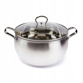 Hrniec, kastrol - Pot Stal Florina Alex satén indukčné 3,9 l