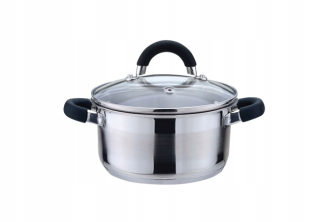 Hrniec, kastrol - Oceľ hrniec s kinghoff krytom 22cm 4l KH-4345