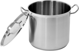 Hrniec, kastrol - Pot vysokú indukčné veľké 15,4l z nerezovej ocele