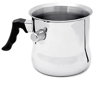 Hrniec, kastrol - Hrniec s mliekom varenie píšťalka 1.5L