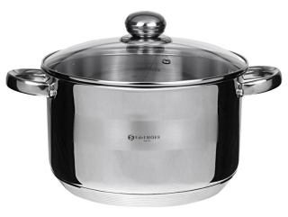 Hrniec, kastrol - Hrniec s krytom EDEL HOFF 6,6 L 24 cm