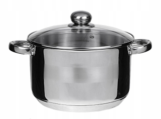 Sada hrncov - KASEROL S VÍKOM 15 L VF INDUKCIE [4495]