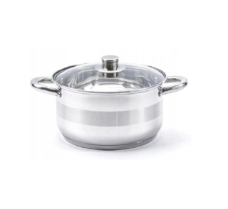 Hrniec, kastrol -  Hrniec s krytom 24 cm 6,5 l indukcia / plyn