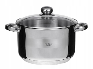 Hrniec, kastrol - Hrniec s vekom 3,4 l Hoffner 4463 indukcie plynu