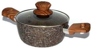 Hrniec, kastrol - Hrniec s 18cm žula povlak