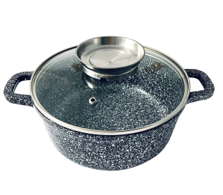 Hrniec, kastrol - Hrniec so skleneným krytom 3l 20 cm