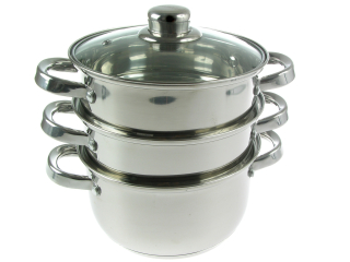 Naparovací hrniec - Dusená varenie pot 24 cm 8856