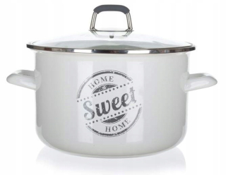 Hrniec, kastrol -  Smaltovaný hrniec 6L Sweet Home 26cm Banquet