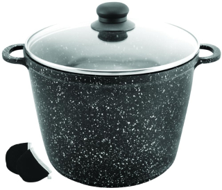 Hrniec, kastrol - Wok hrniec s krytom 28cm.9,4l.super na bigos 3768