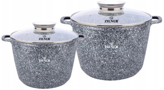 Hrniec, kastrol - Hrnce Keramické veko mramor 28cm 6,2 l 10 L