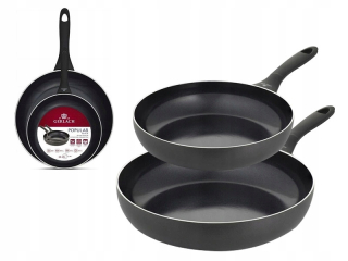Panvica - Gerlach Popular Black KPL Pan 24 28 cm Indukčné