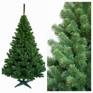 Vianočný stromček - Hrubý vianočný stromček umelý smrek borovica 180 cm